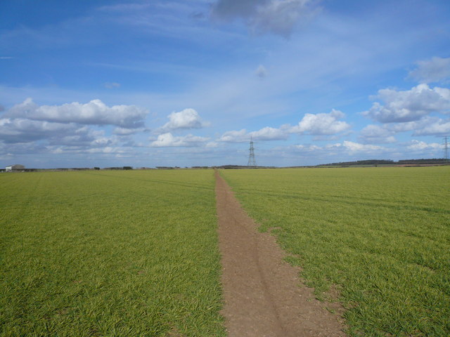 File:Footpath View near Glapwell - geograph.org.uk - 720531.jpg