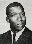 Hampton in a 1966 yearbook