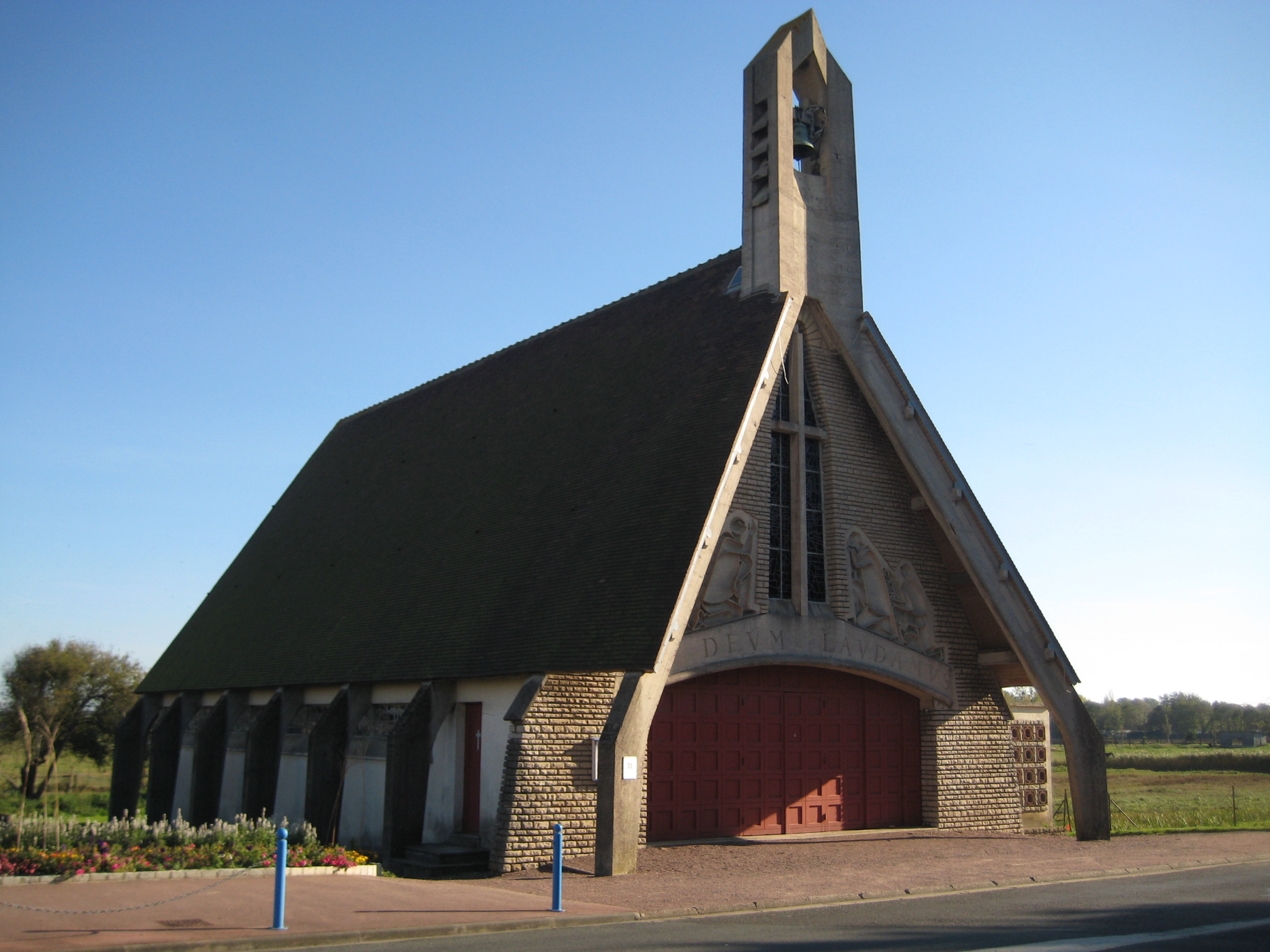 Modern church. Church Gazebo.