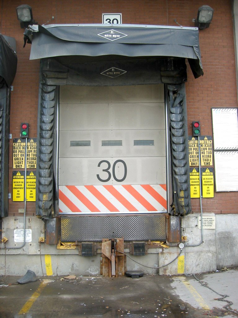 Escoger la puerta correcta para el muelle de carga