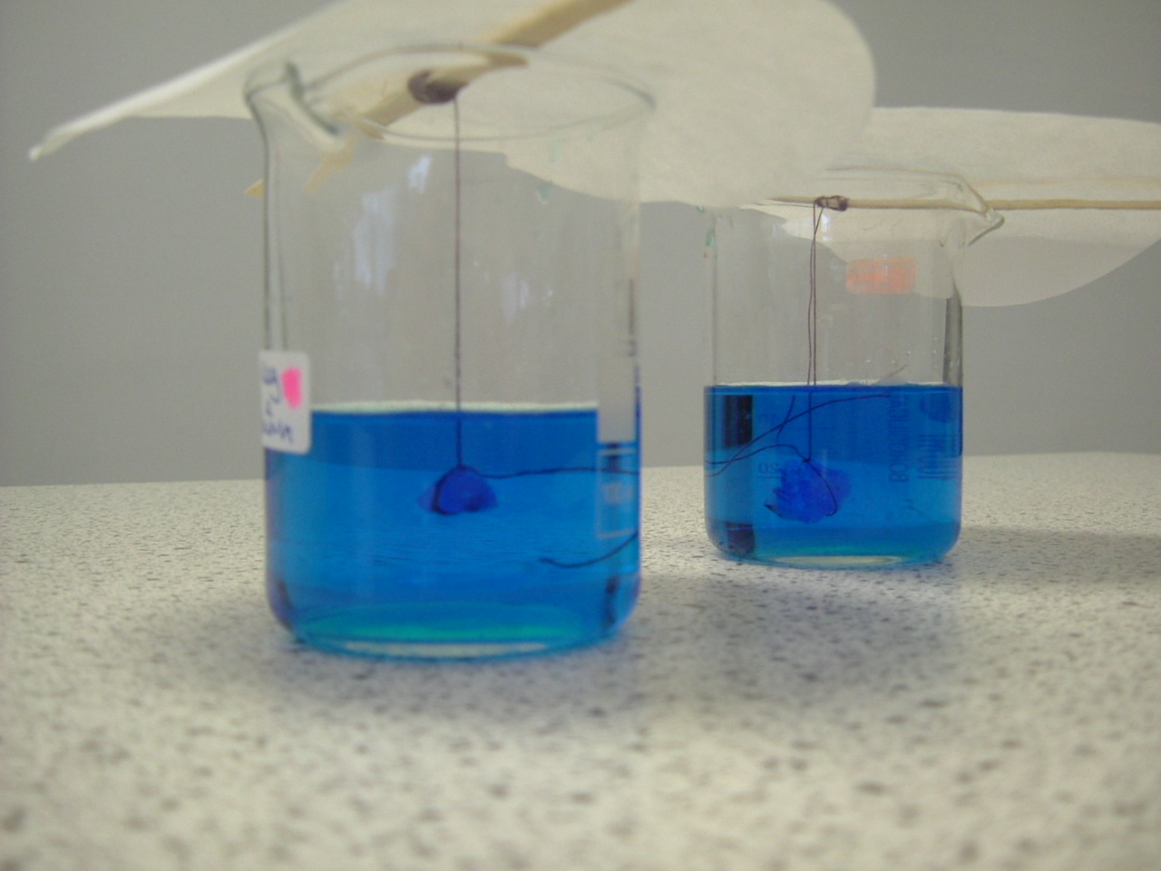 copper sulfate crystals