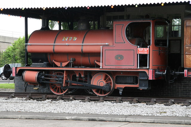 File:National Brewery Centre - locomotive - geograph.org.uk - 2202262.jpg