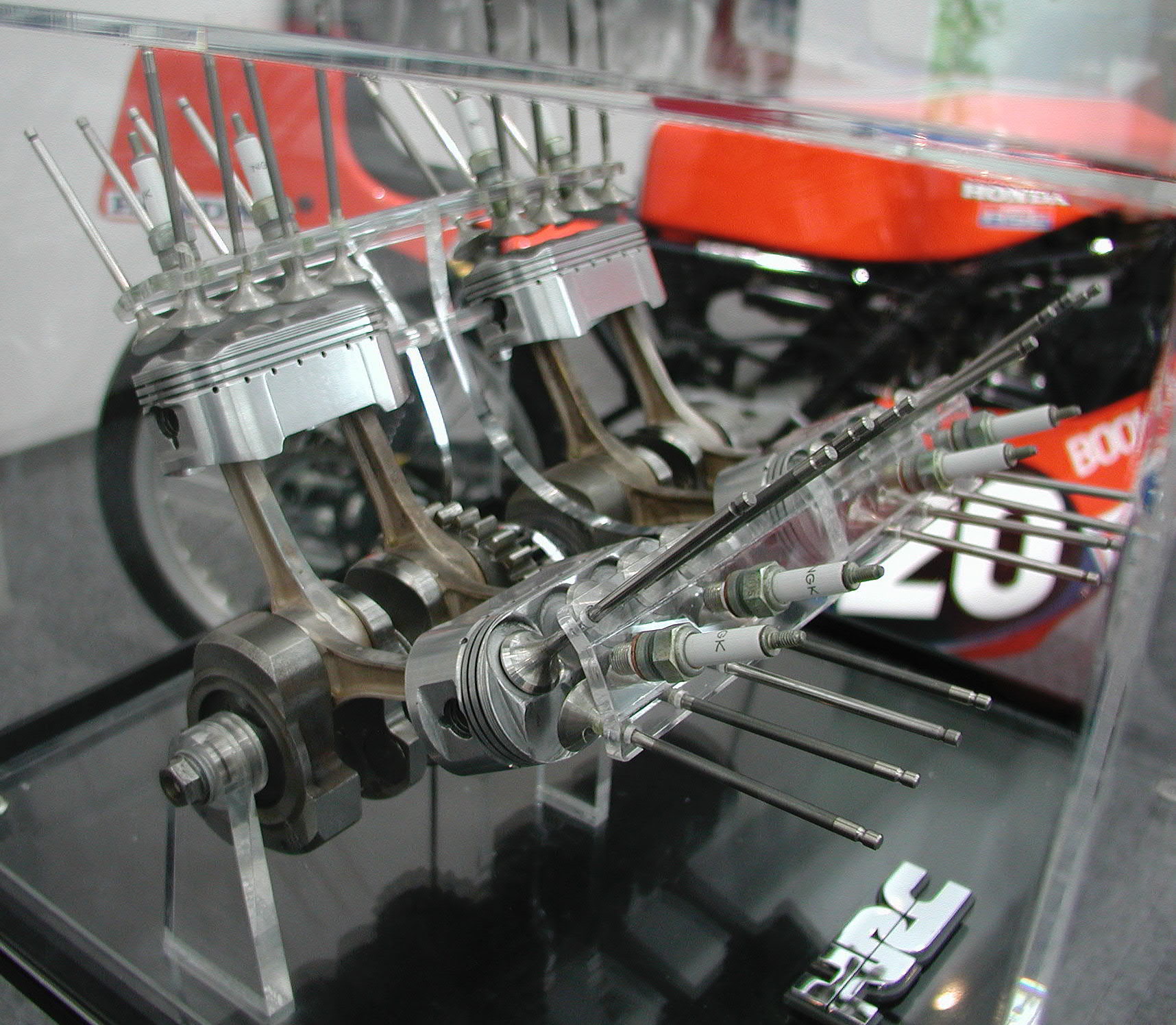 Honda oval pistons engine #4