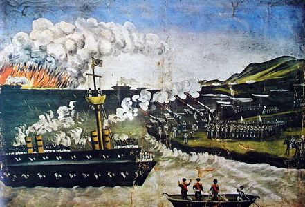 File:Pirosmani. Russo-Japanese War (Oilcloth 103x131).jpg