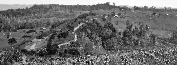 File:Queensland State Archives 358 Landsborough to Maleny Road looking from Bald Knob towards Maleny c 1931.png