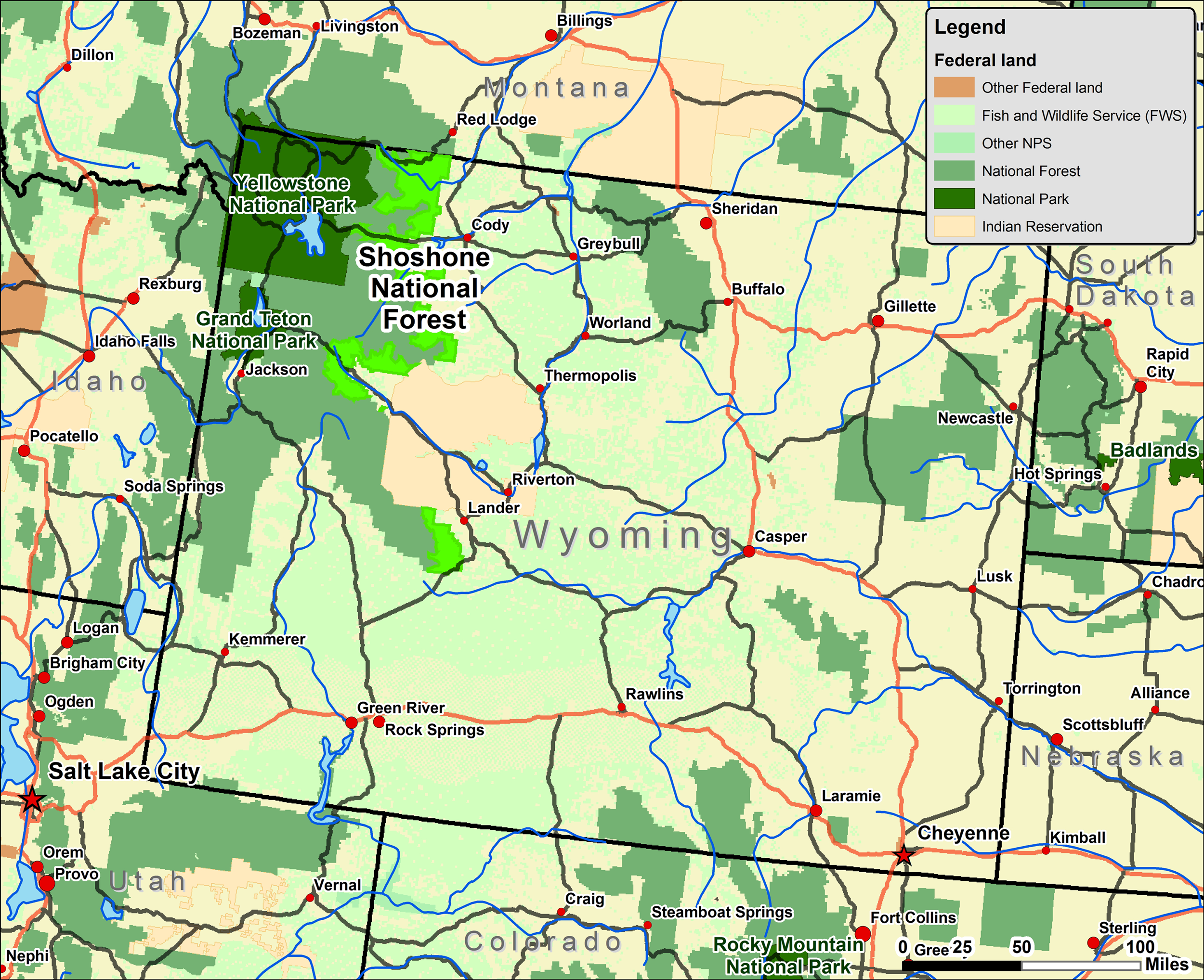 Wyoming National Forest Map File:shoshone Wy Map.png - Wikimedia Commons