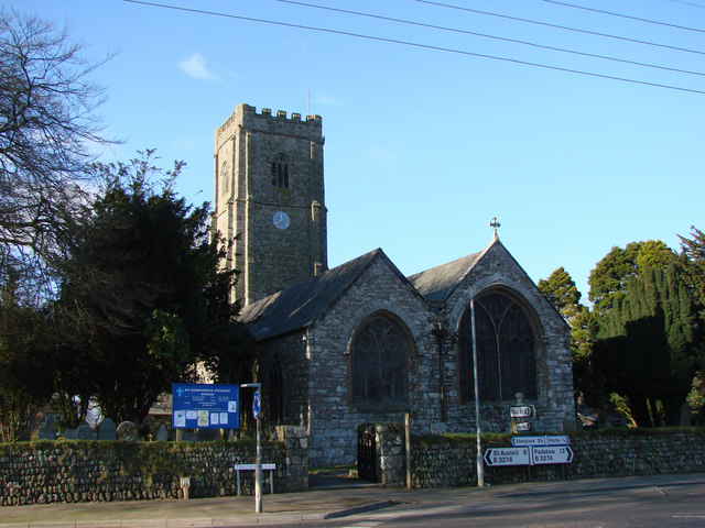 File:St Gomonda's Church , Roche - geograph.org.uk - 1629343.jpg