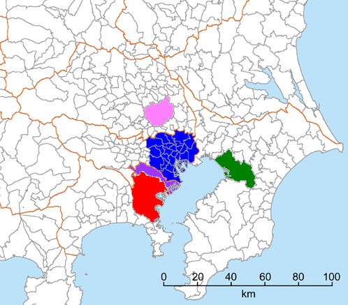 File:Tokyo 23 wards Yokohama Kawasaki Saitama Chiba.png