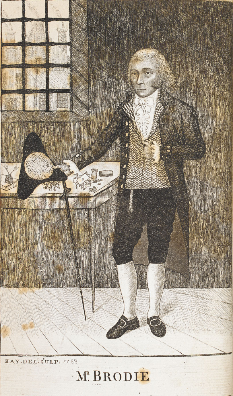 1788 Plate Illustration of William Brodie
