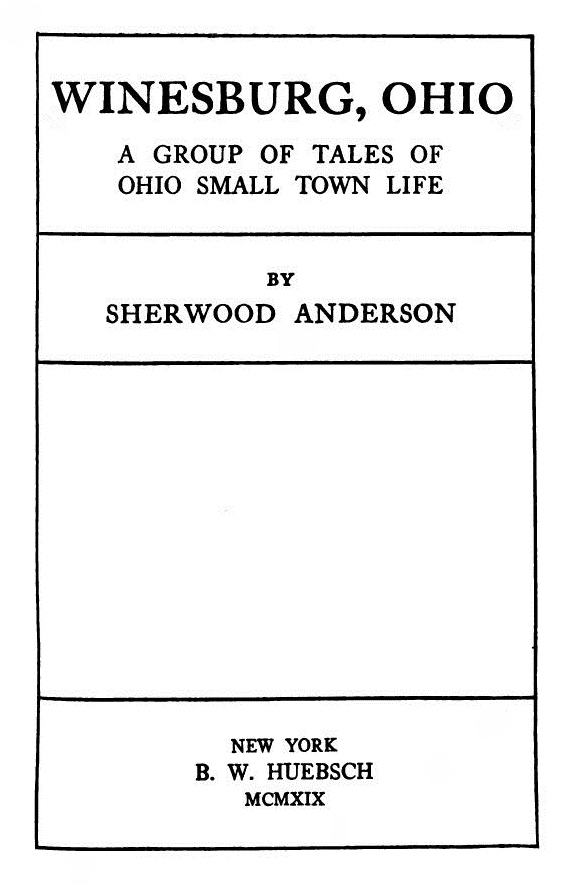 Winesburg, Ohio - Wikipedia