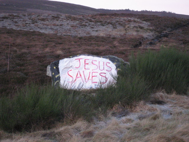 File:"Jesus Saves" - geograph.org.uk - 362305.jpg
