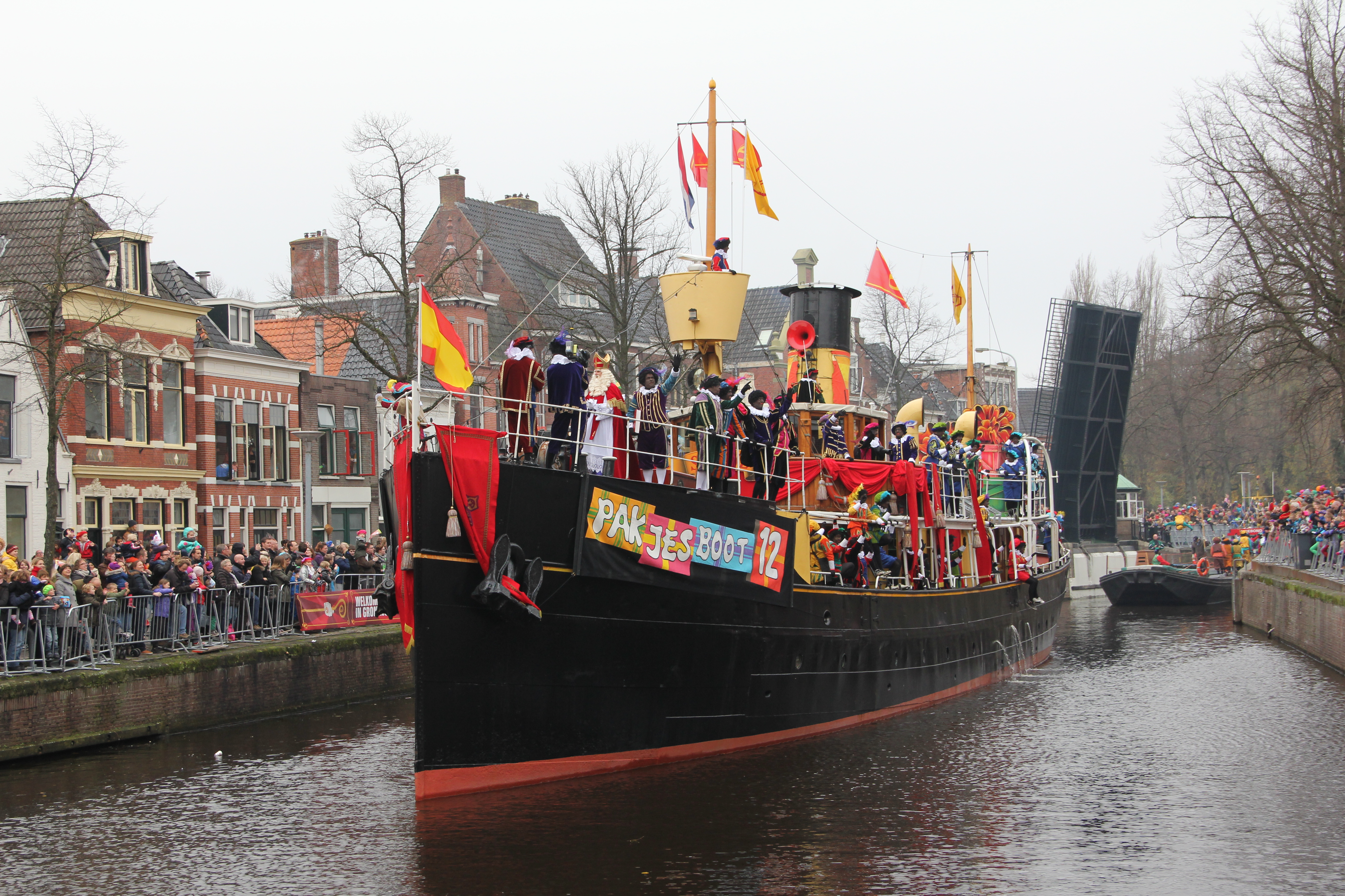 harpoen Smaak op vakantie Stoomboot van Sinterklaas - Wikipedia