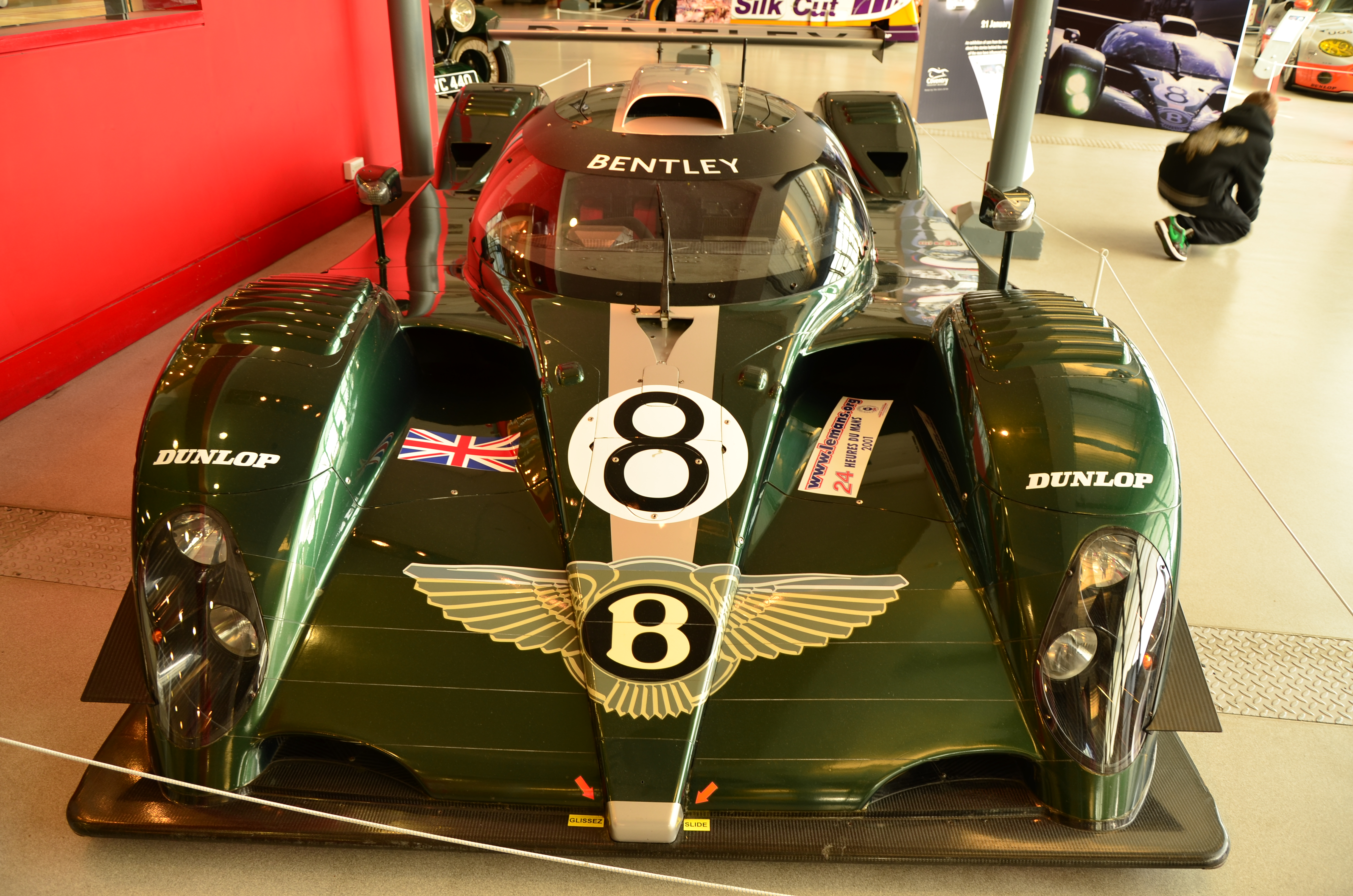 File Bentley Speed 8 At Coventry Motor Museum 1 Jpg Wikimedia Commons