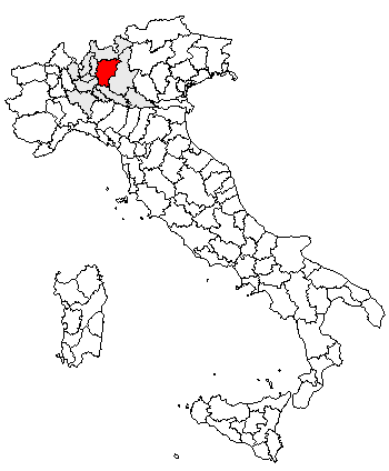 bergamo karta Bergamo (provins) – Wikipedia bergamo karta
