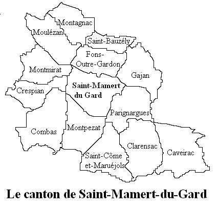 El cantó de Saint-Mamert-du-Gard