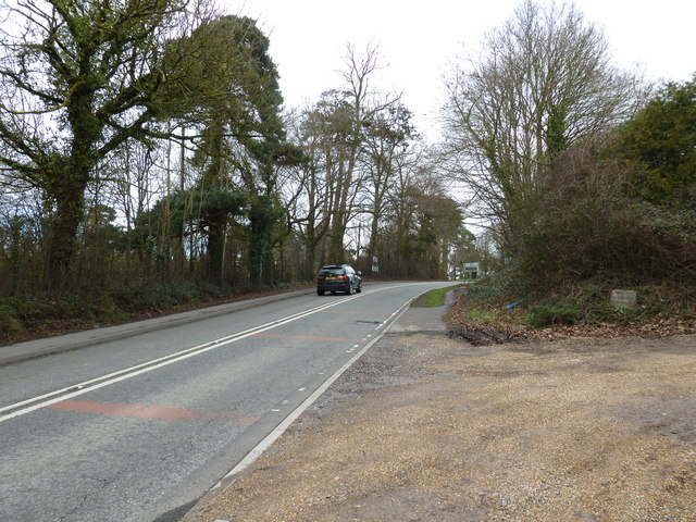 File:Car heading up the A334 - geograph.org.uk - 2271200.jpg