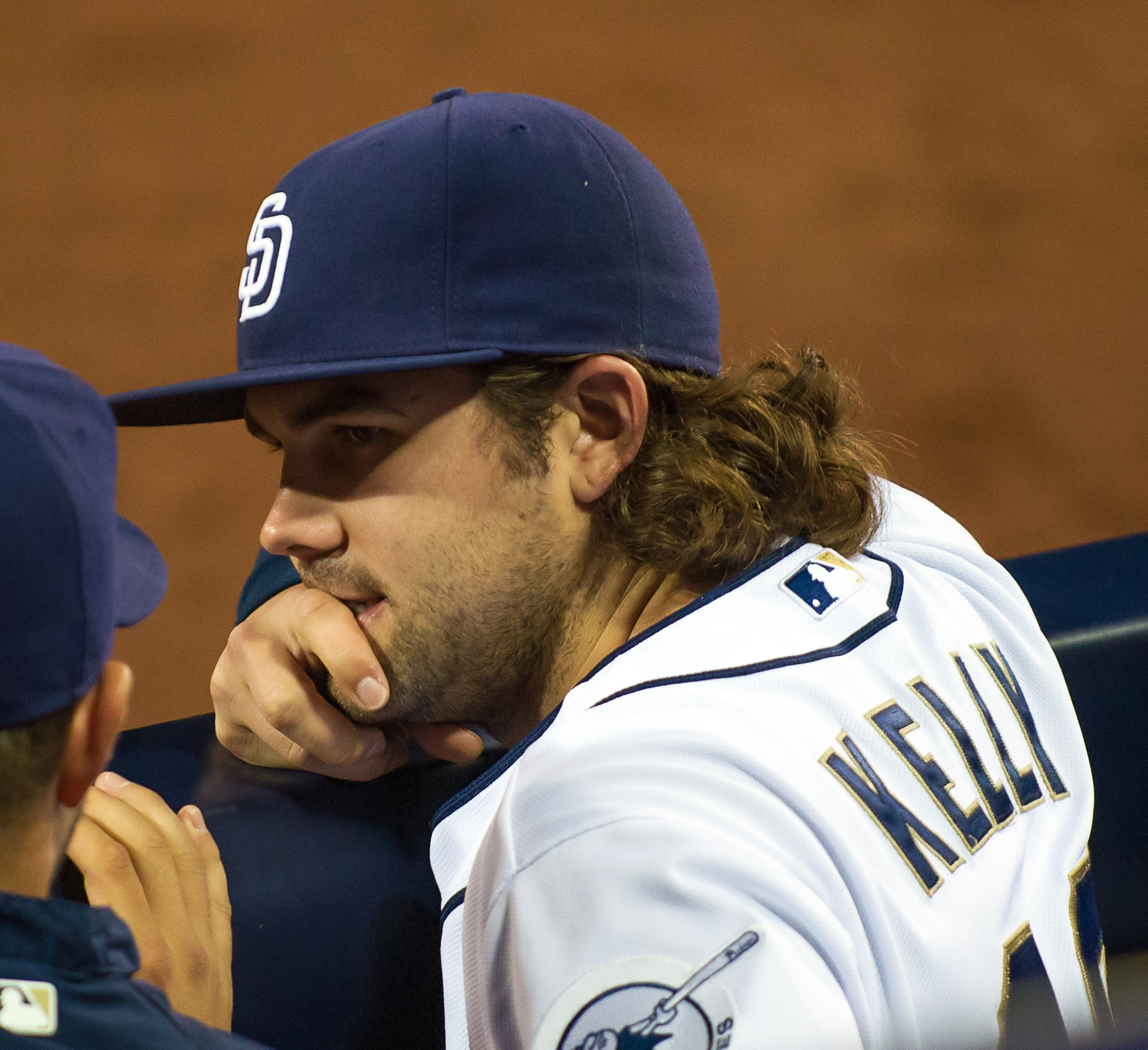 Kelly with the San Diego Padres