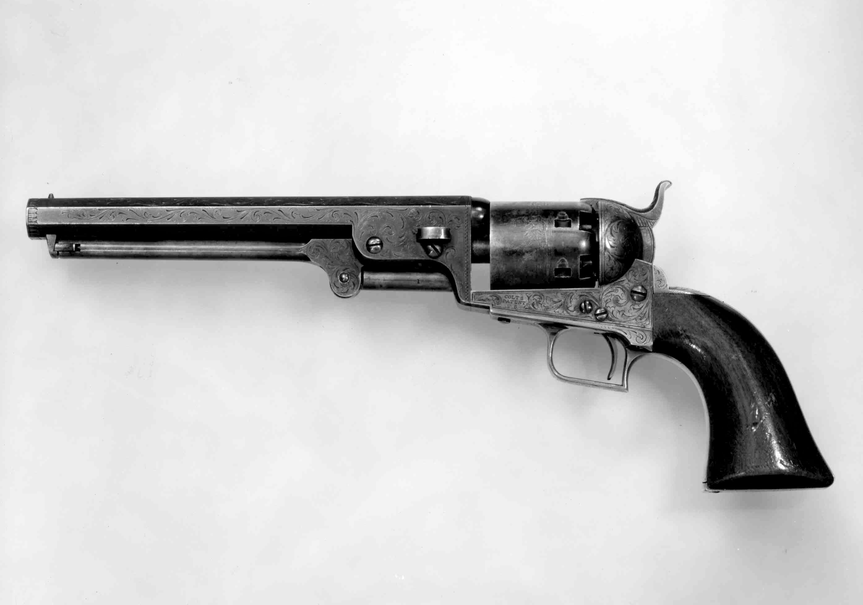 Samuel Colt  Colt Model 1851 Navy Percussion Revolver, serial no
