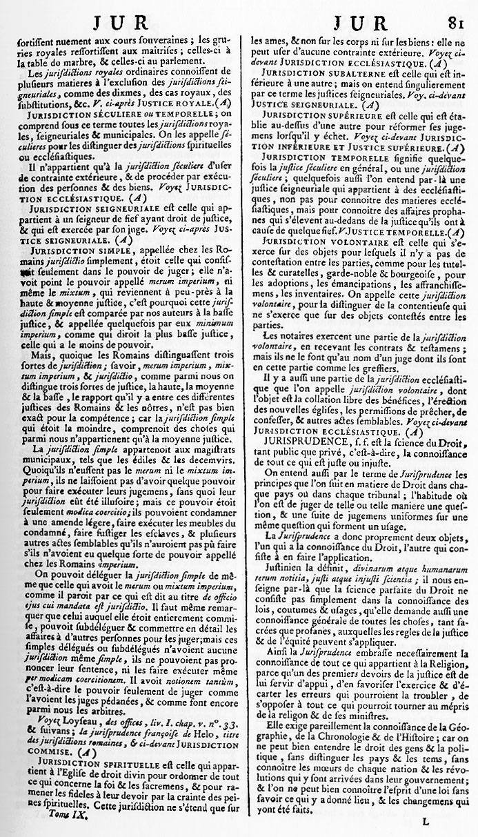 A page of jurisprudence