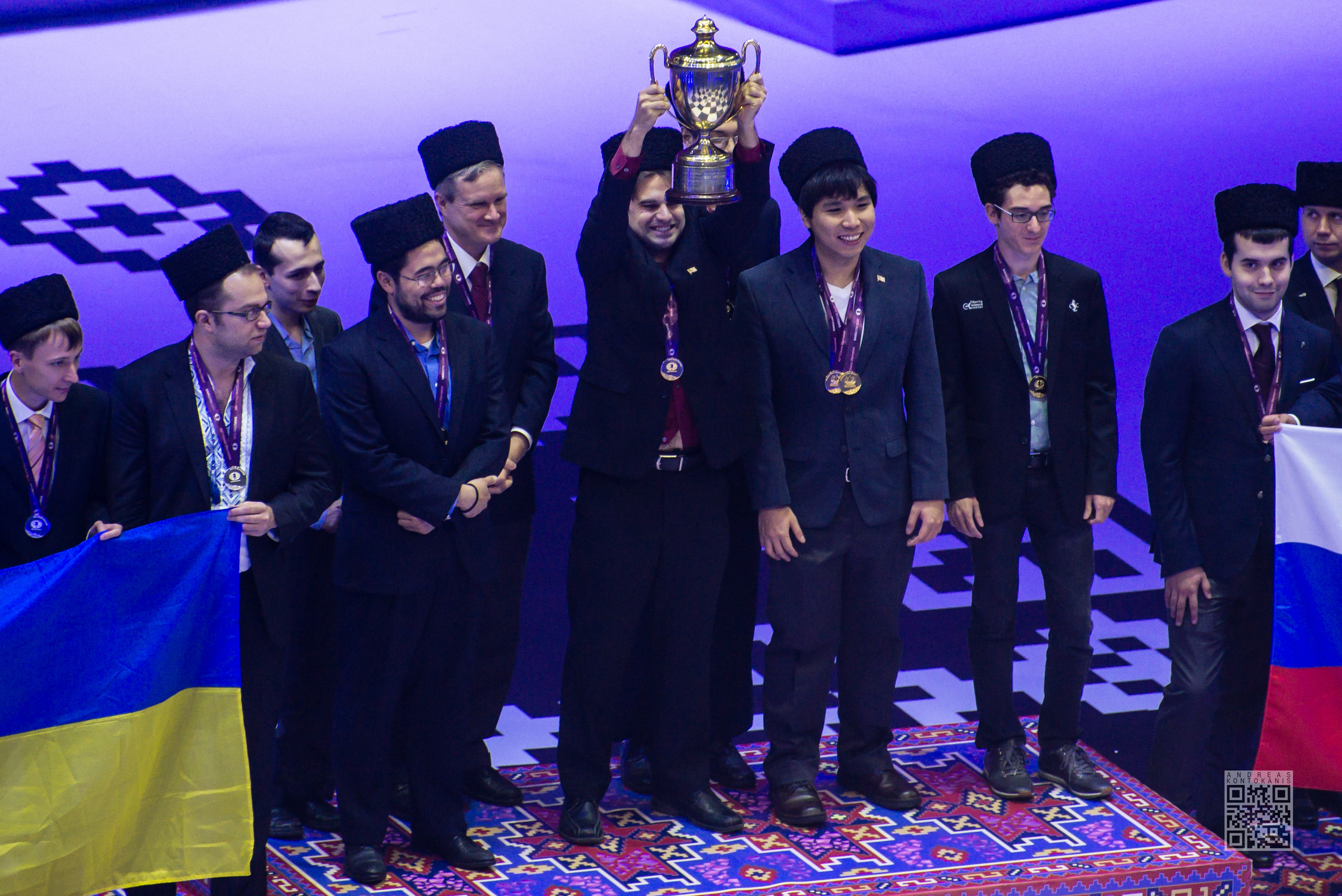 Wesley So victory saves top seed US team at FIDE Chess Olympiad in India 