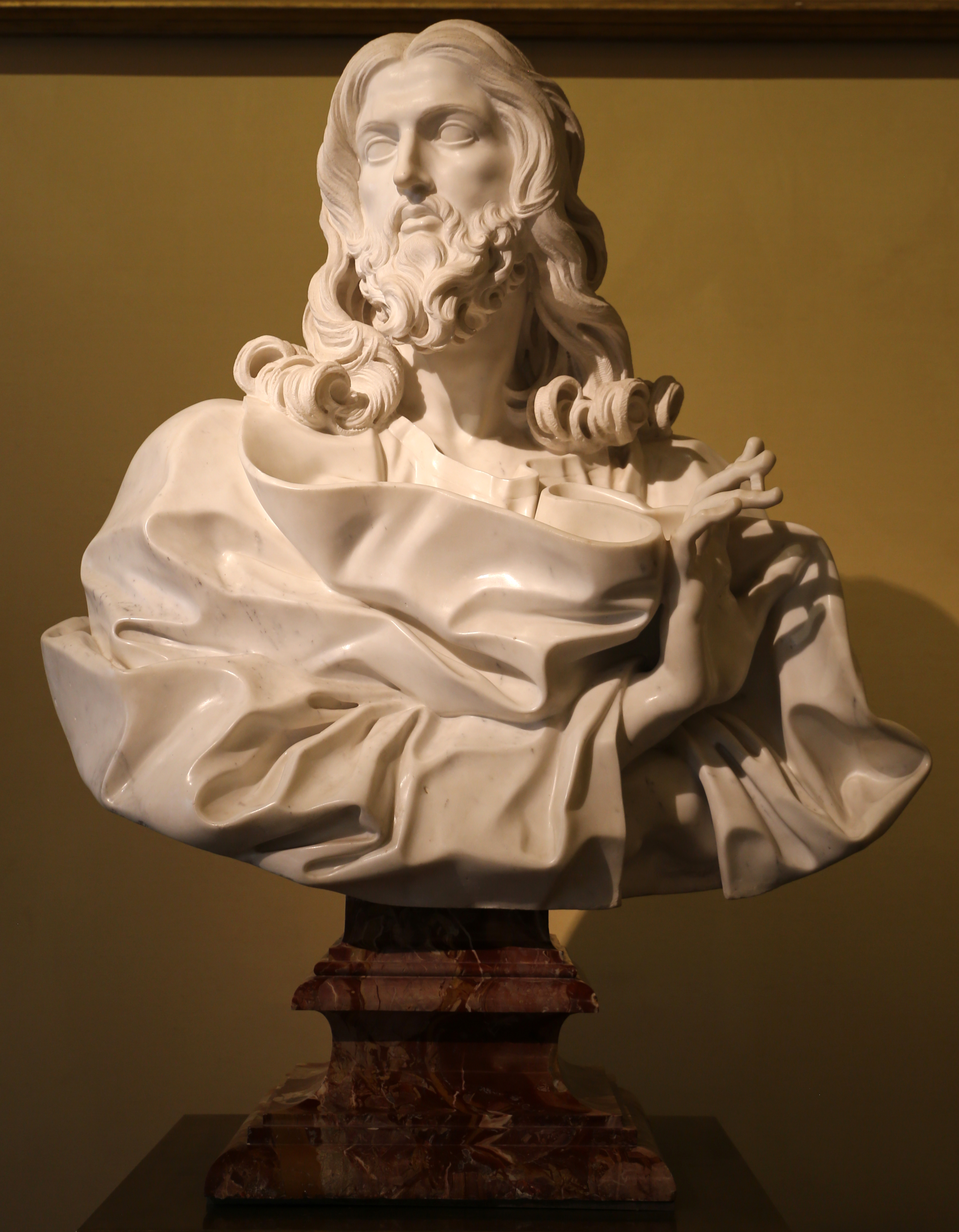 File:Gianlorenzo bernini, busto del salvator mundi, 1679 (roma, san  sebastiano fuori le mura) 01.jpg - Wikimedia Commons