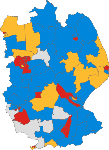 Lincolnshire County Council pemilu, 1993.png