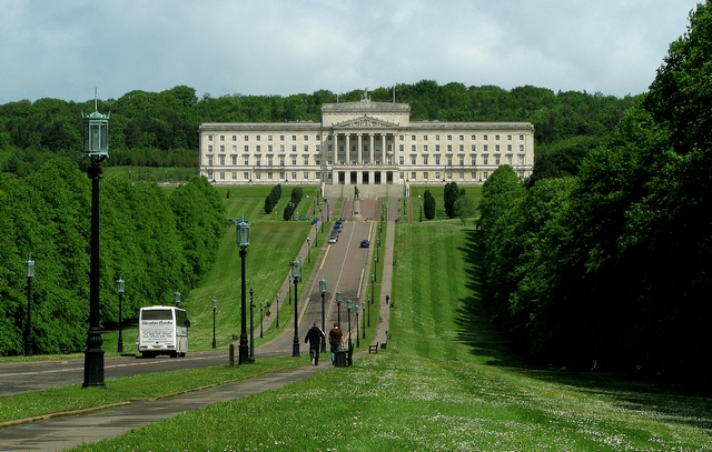 File:Prince of Wales Avenue and Parliament Buildings, Stormont - geograph.org.uk - 1324225.jpg