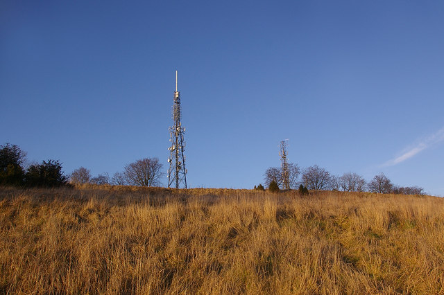 Reigate Hill masts - geograph.org.uk - 1133373