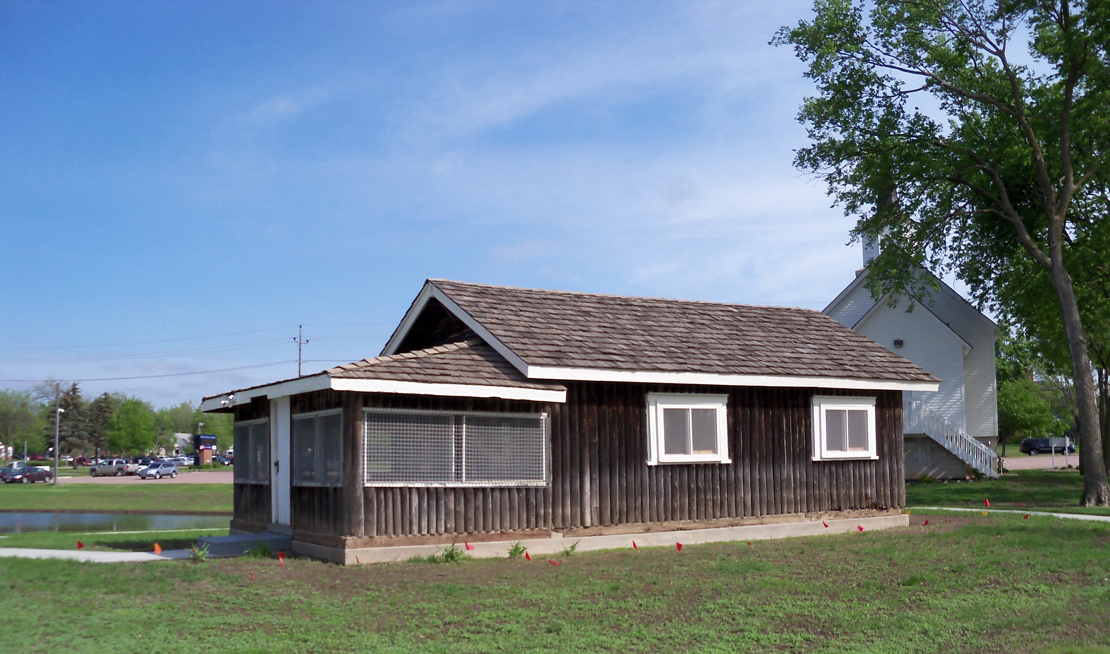 File Rolvaag Writing Cabin Sioux Falls Jpg Wikimedia Commons