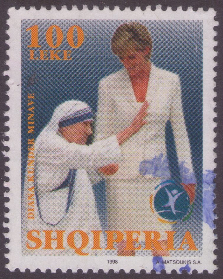 Albania Maximum Card Lady Diana FDC  31.08.1998  RARE 