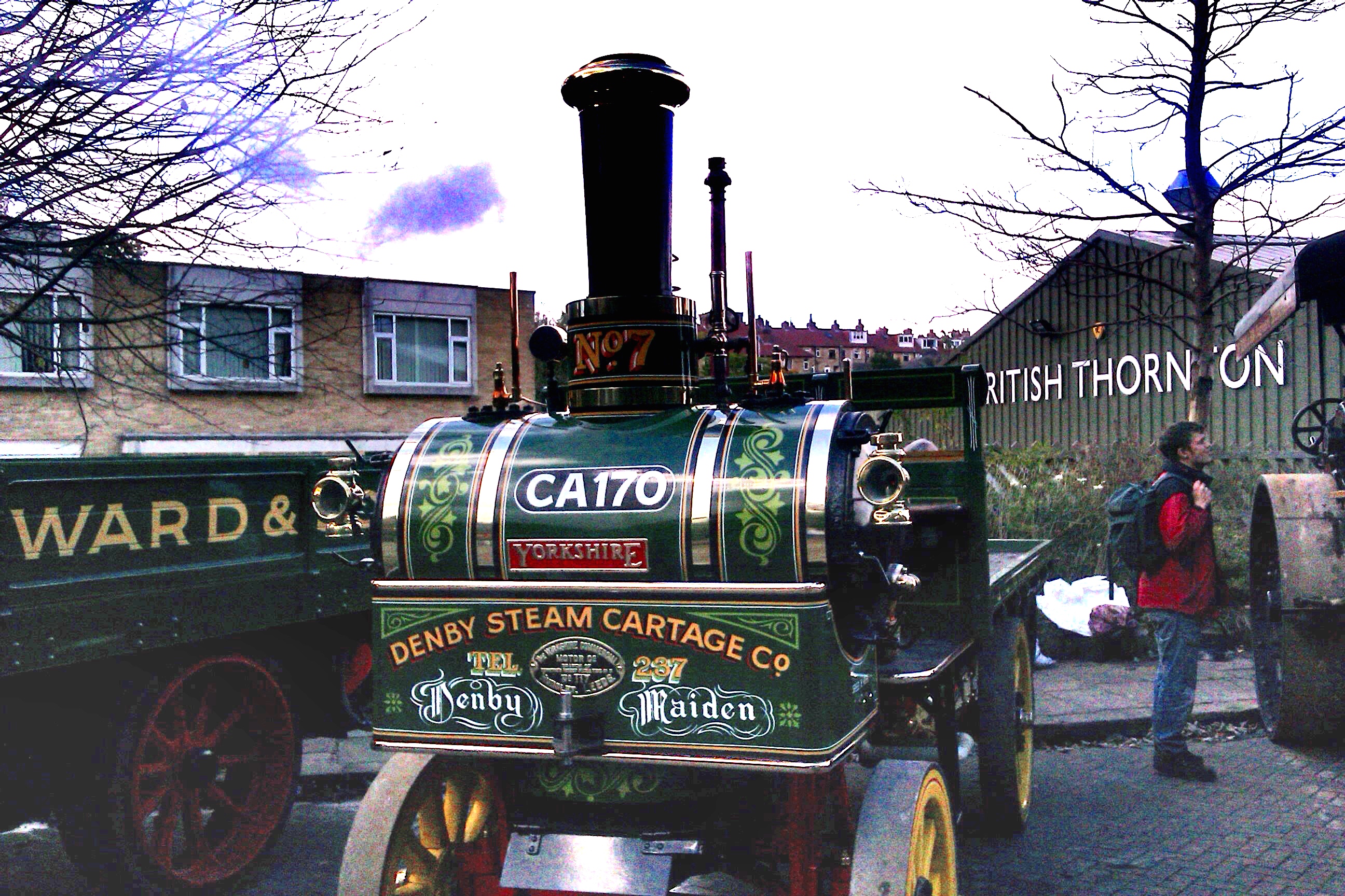 Steam powered road vehicle (120) фото