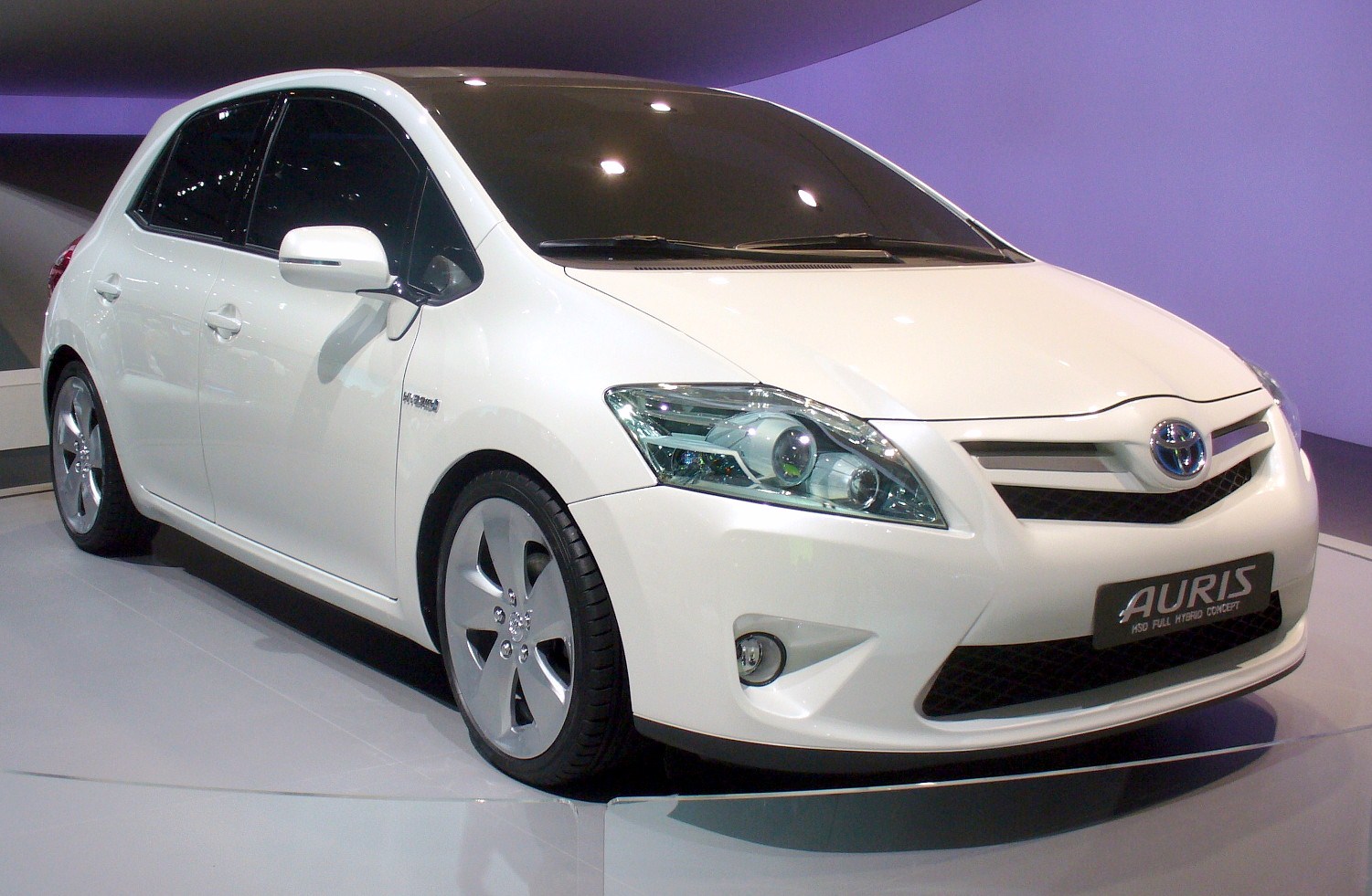 The new Toyota Auris is a British-built hybrid hatch
