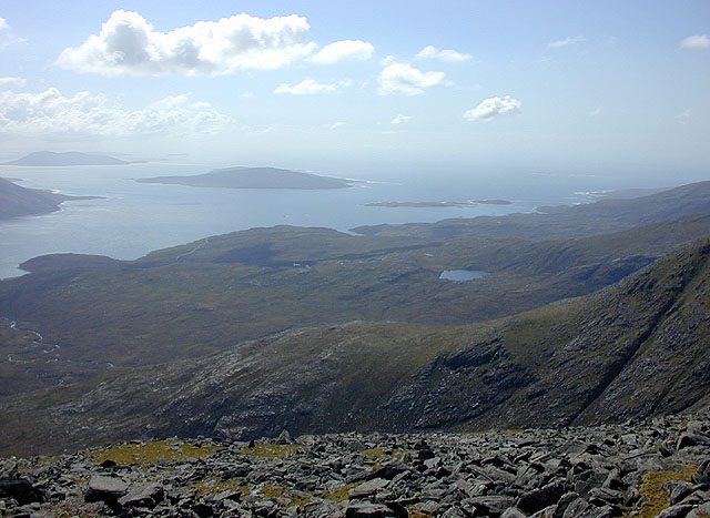 File:View west southwest from An Cliseam - geograph.org.uk - 1037256.jpg