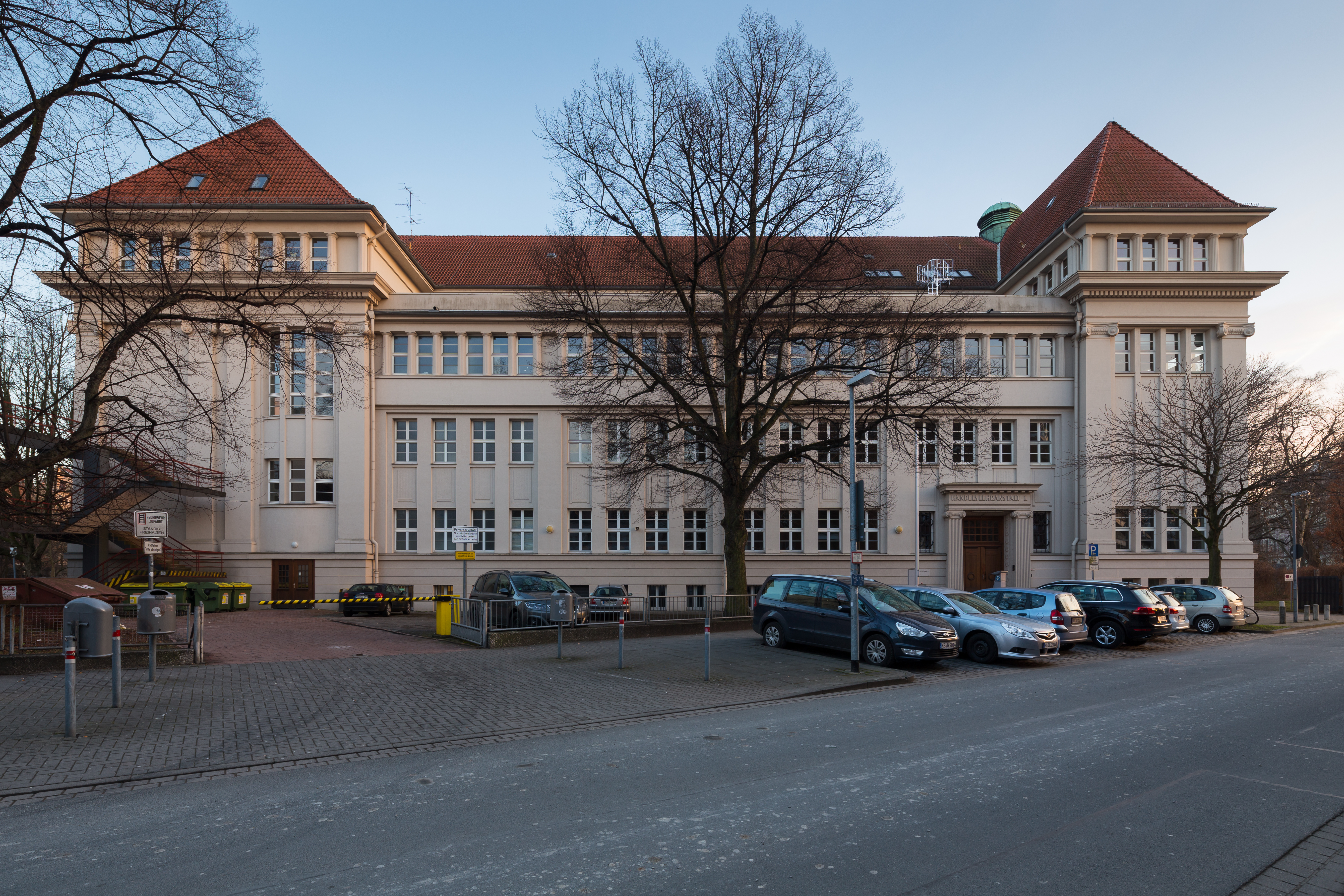 Vocational school BBS 11 located at Andertensche Wiese in Calenberger Neustadt district of Hanover, ...