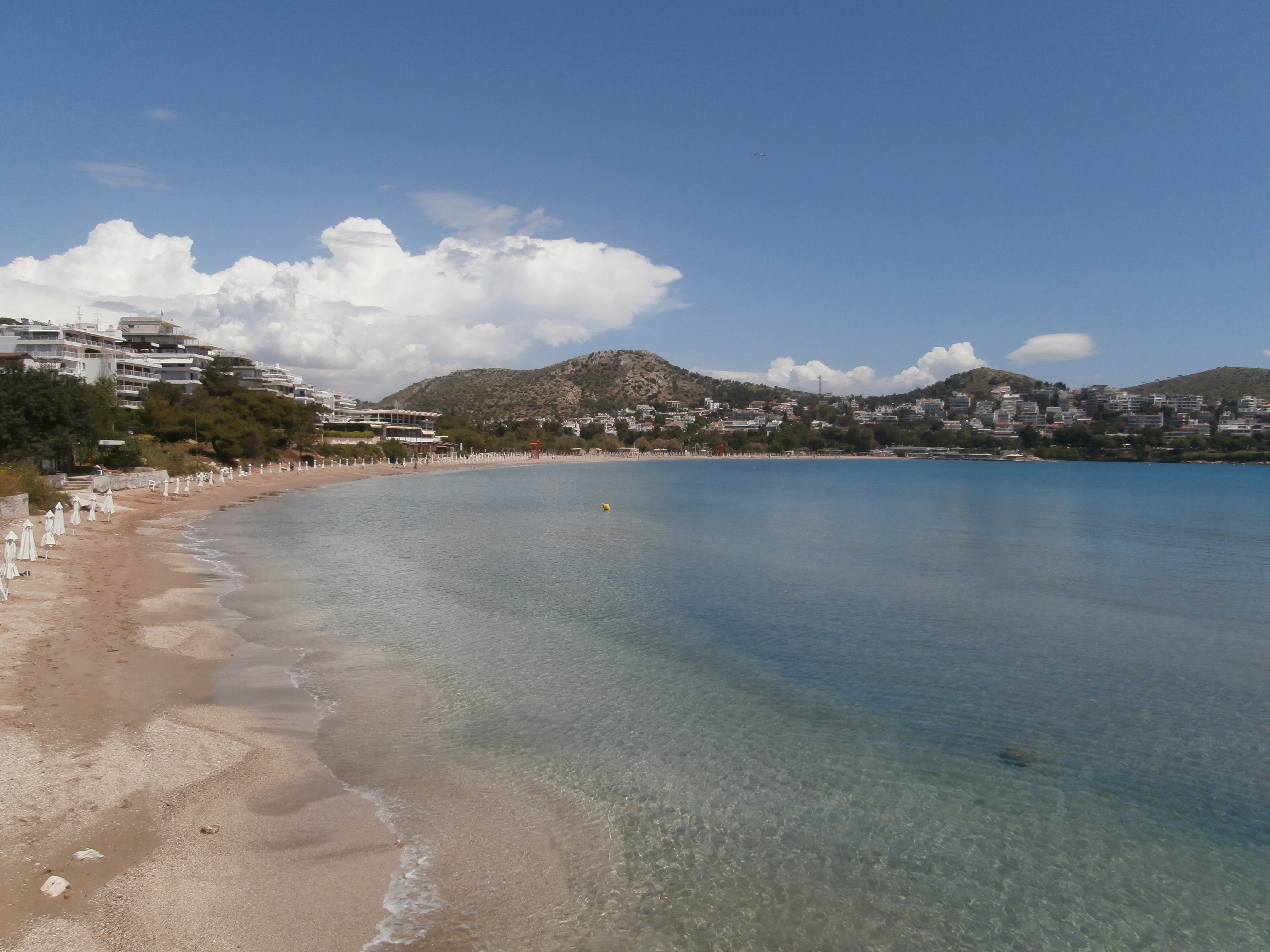 пляжи афины