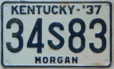 File:1937 Kentucky passenger license plate.jpg