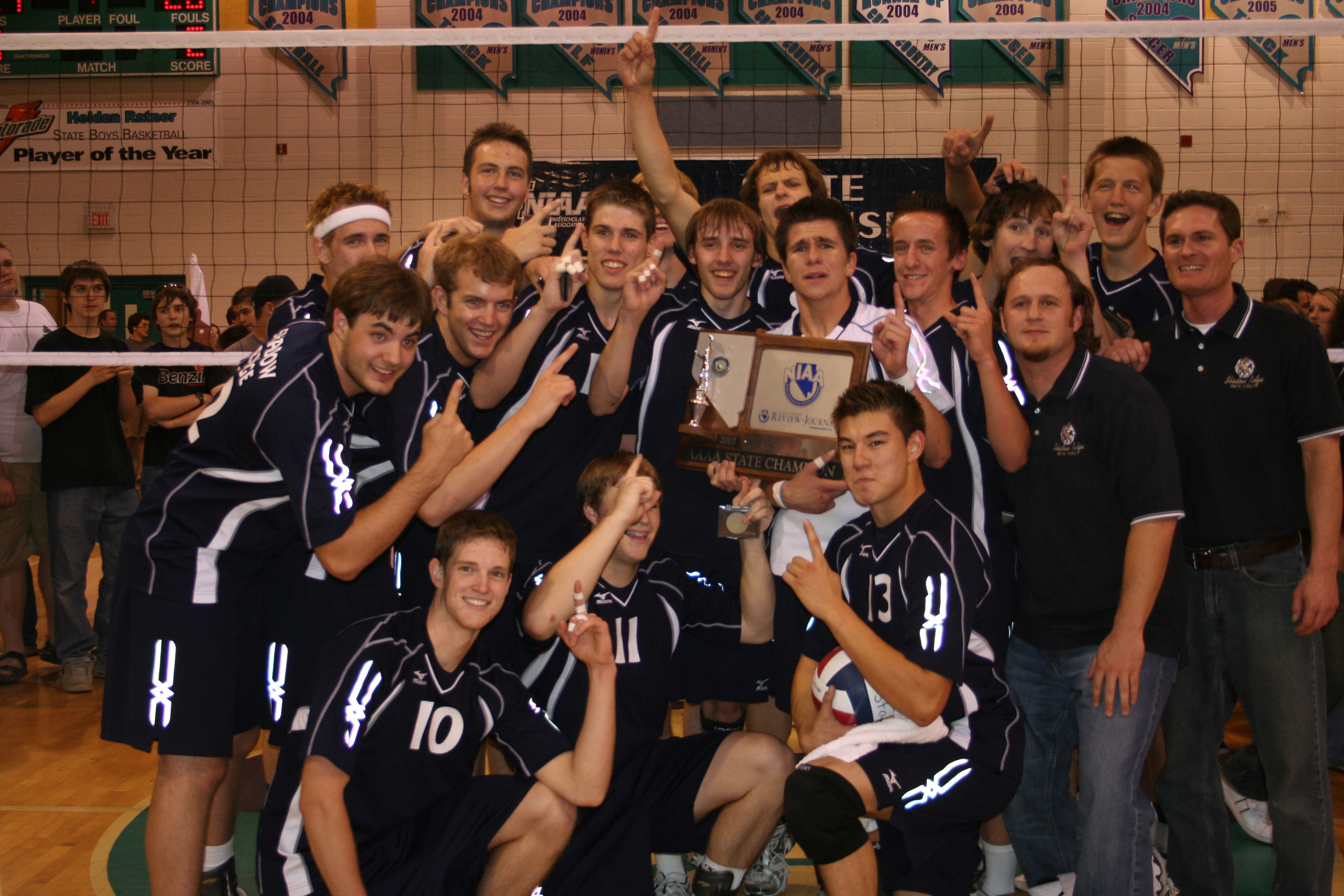 Championship team. Shadow Ridge High School. High School Sport USA.