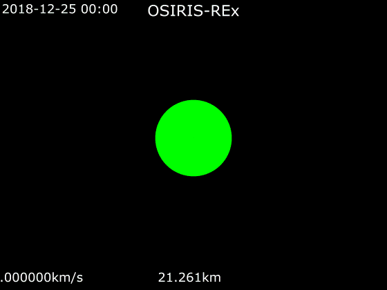 File:Animation of OSIRIS-Rex trajectory around 101955 Bennu.gif