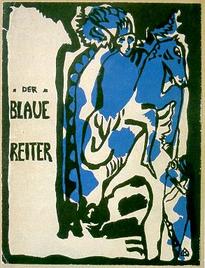 <i>Der Blaue Reiter</i> Group of artists united in rejection of the Neue Künstlervereinigung München in Munich, Germany