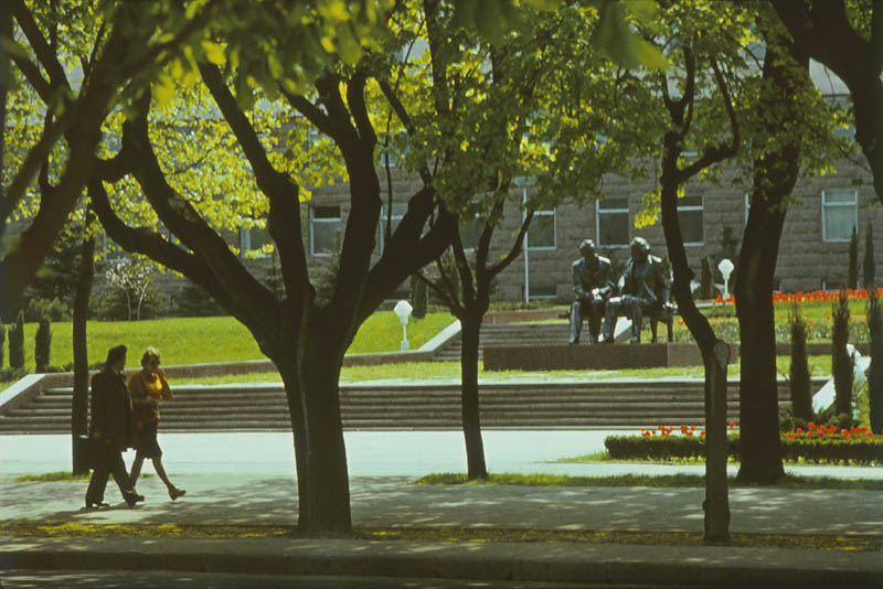 Famous Streets in Chisinau.