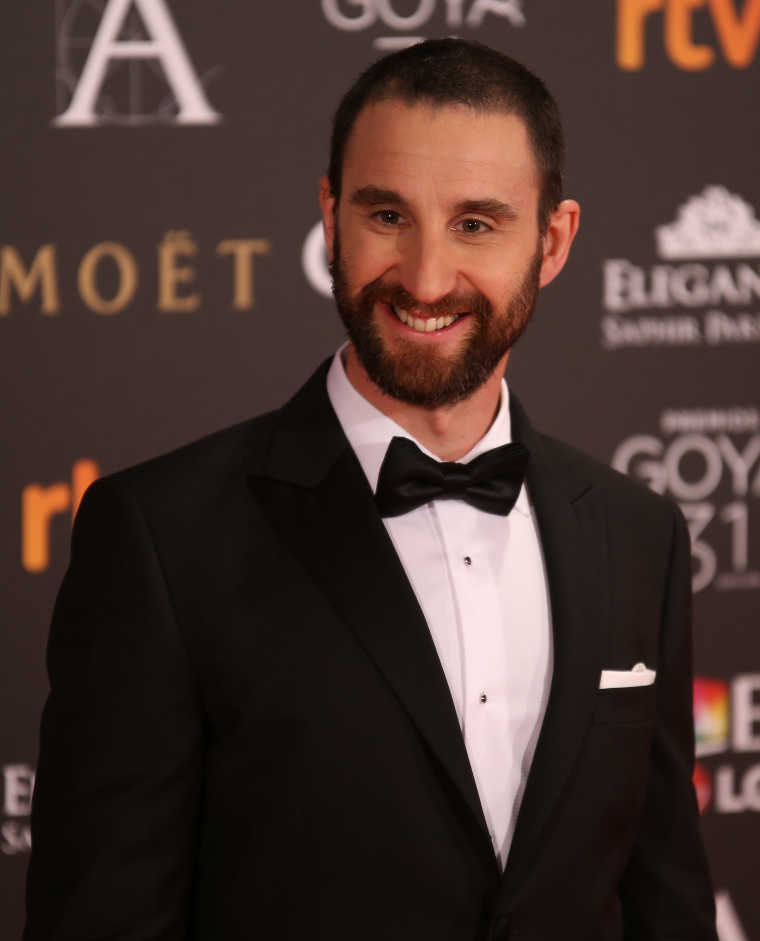 Dani Rovira in 2017 during the [[31st Goya Awards]]