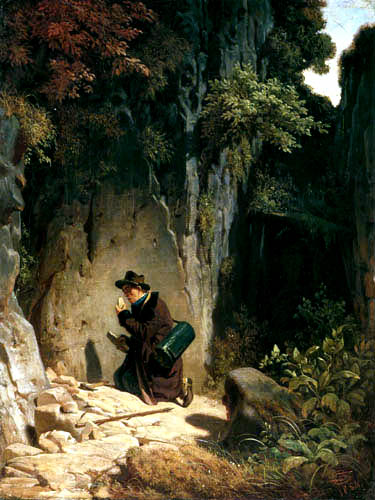 Der Geologe (Carl Spitzweg, Version 1)