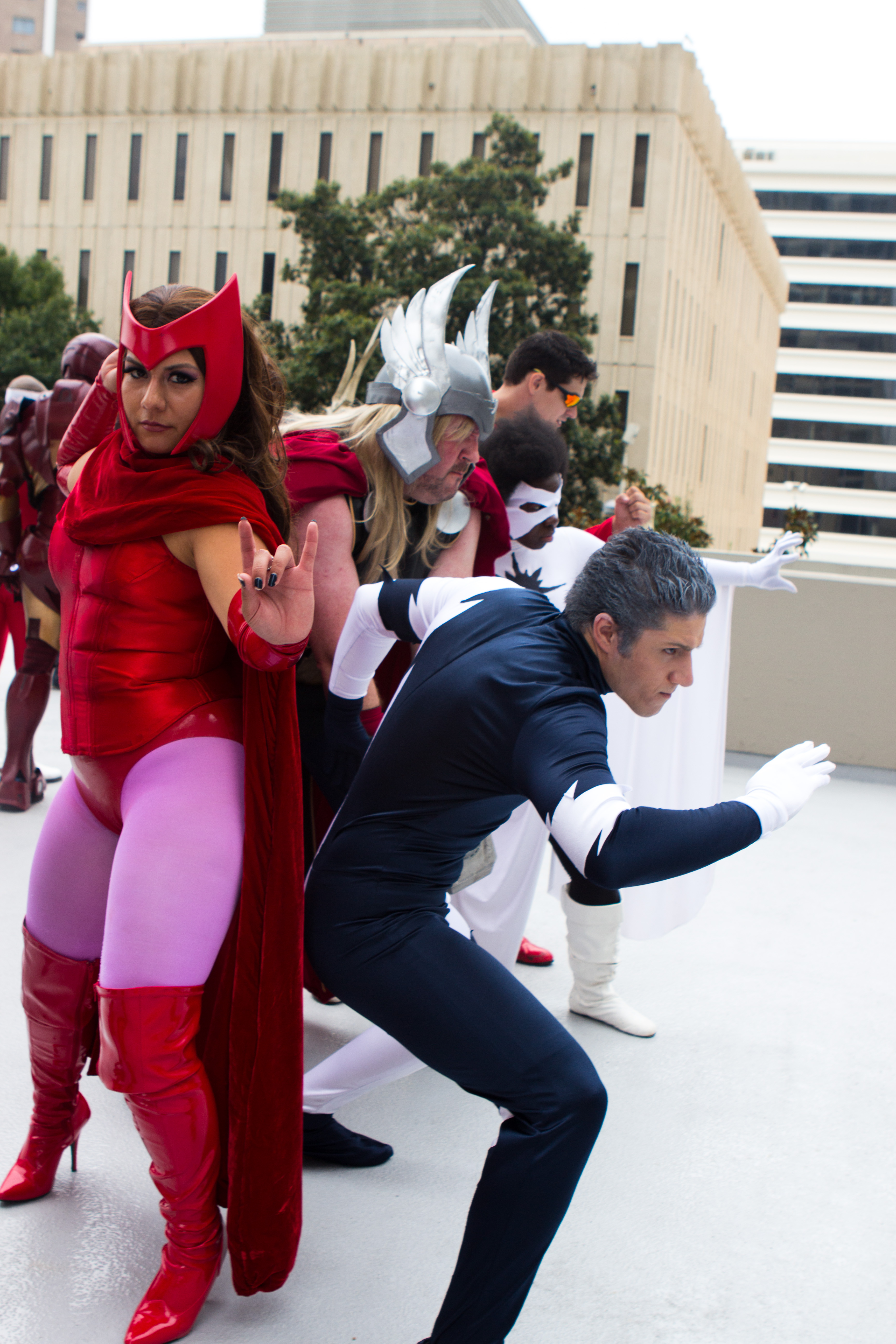 Scarlet Witch & Quicksilver Cosplay