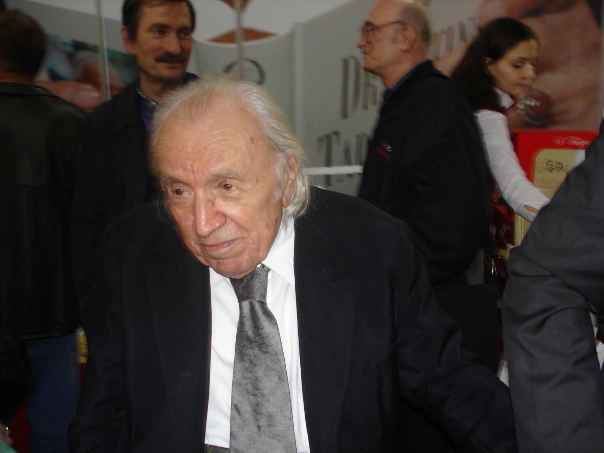 Dragutin Tadijanović<br>(in 2005, at the time of his 100th birthday)