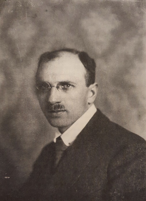 Portrait of Ernst Niekisch in 1926