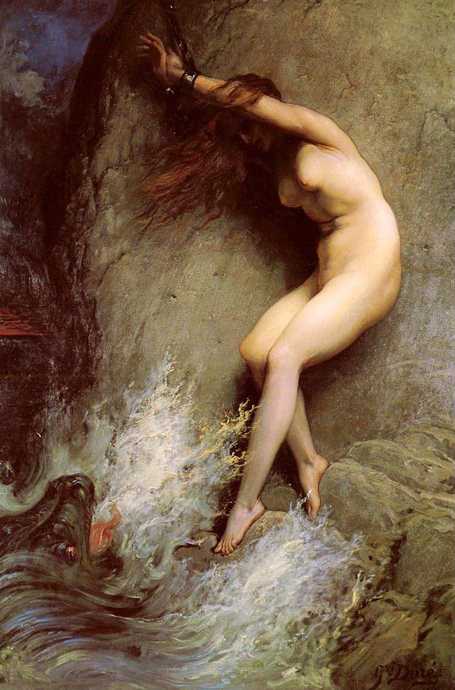 Andromede par Gustave Doré