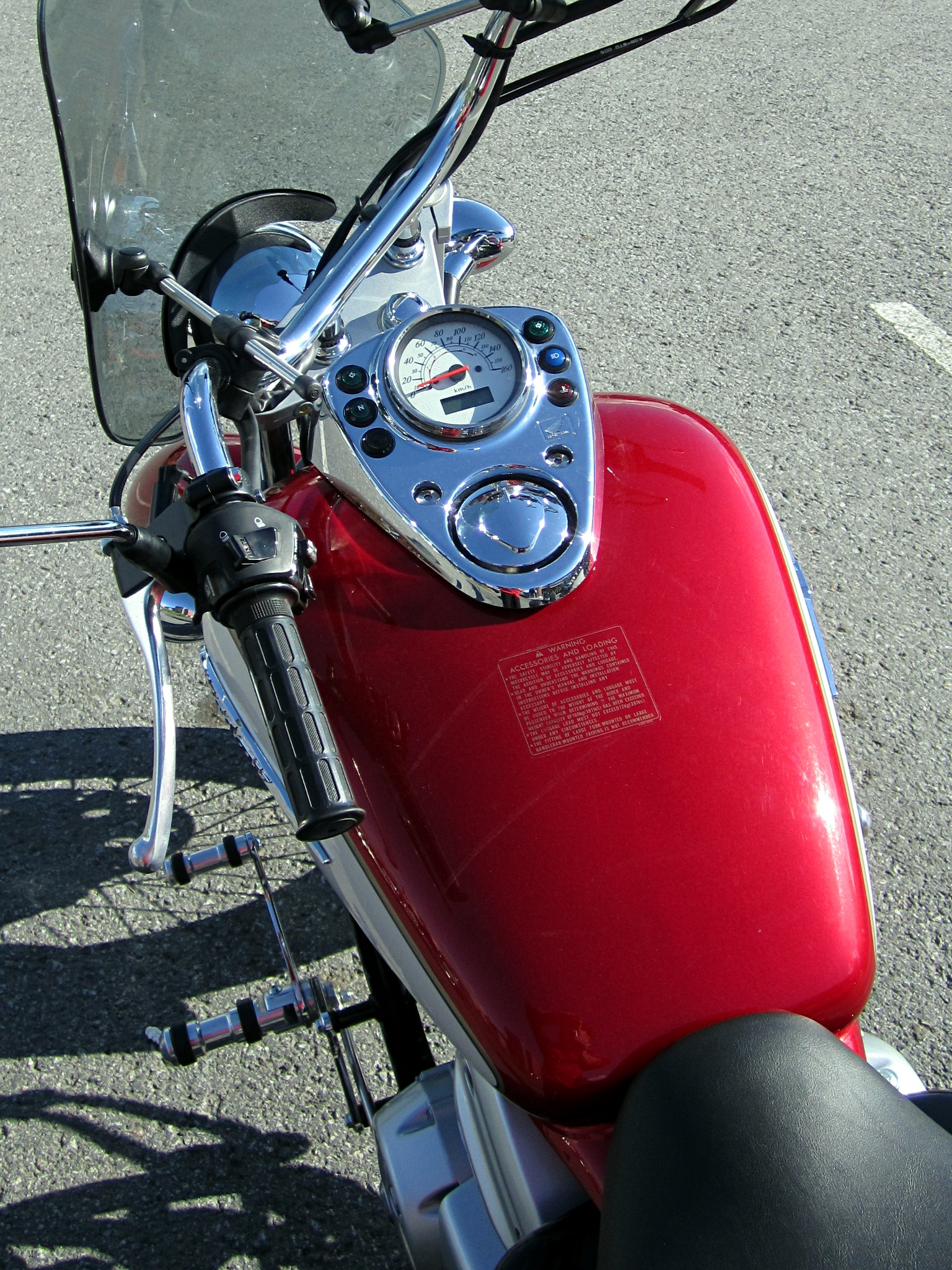 honda shadow tank