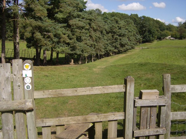 Leaving Greys Court - geograph.org.uk - 557590