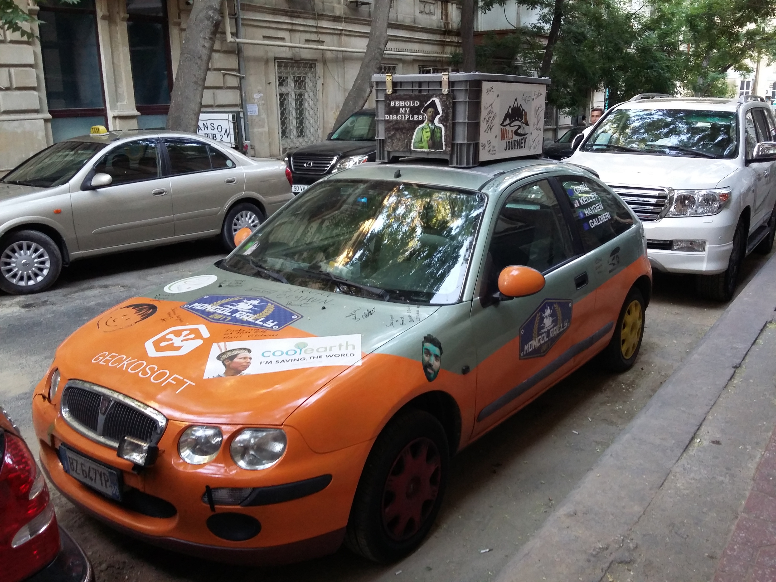 File:Mongol Rally car in Baku, 2017.jpg - Commons