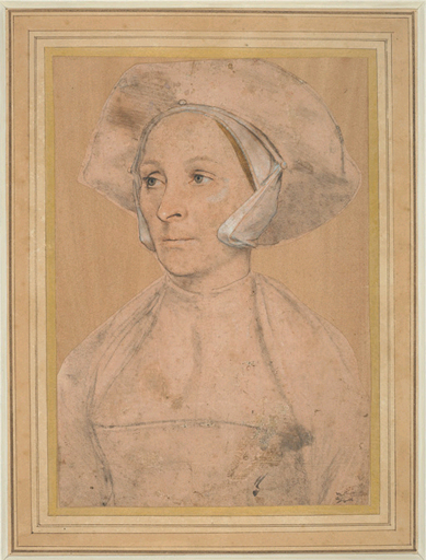 File:Portrait of an Englishwoman (1532-35) - Hans Holbein d. J.(The British Museum).jpg